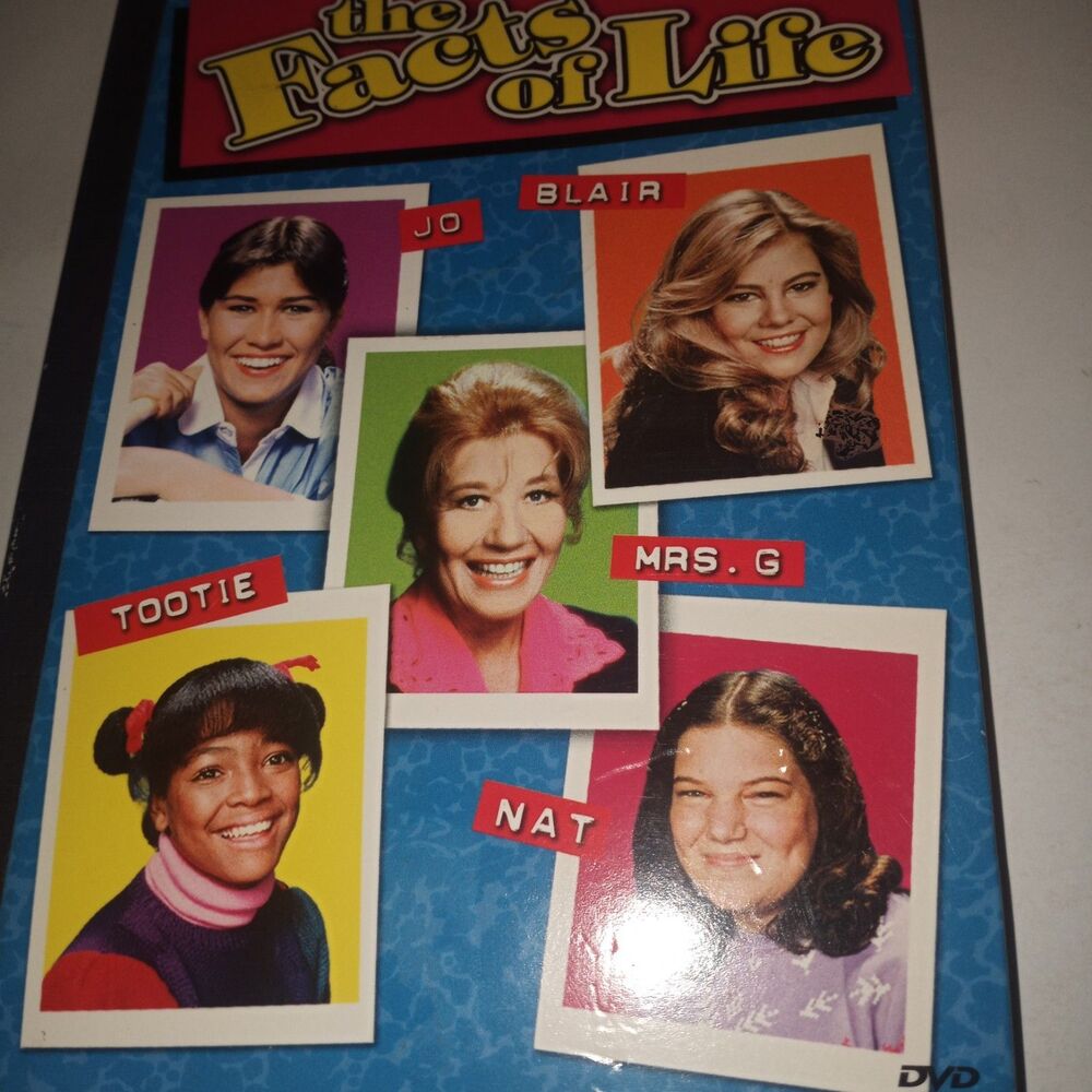 Facts Of Life TV Series Complete Season 3 Charlotte Rae Kim Fields Lisa Welchel